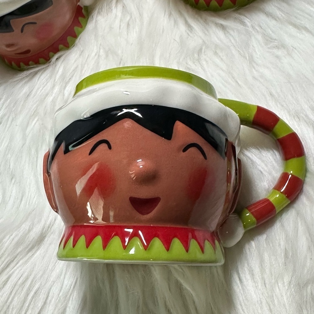 Target threshold Festive Elf Face Mug Set of 3 - Picture 4 of 4